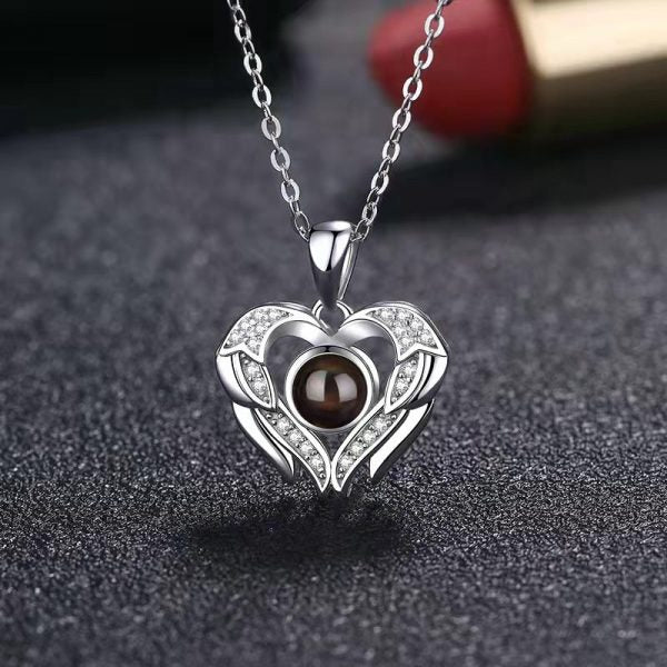 S925 Amore Pure Heart Necklace