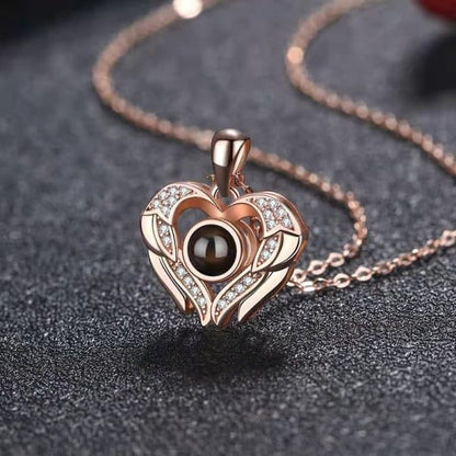 S925 Amore Pure Heart Necklace