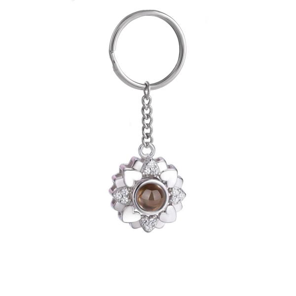 Amore Flower Necklace / Keychain