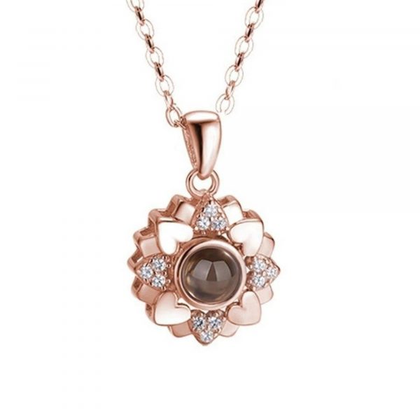 Amore Flower Necklace / Keychain