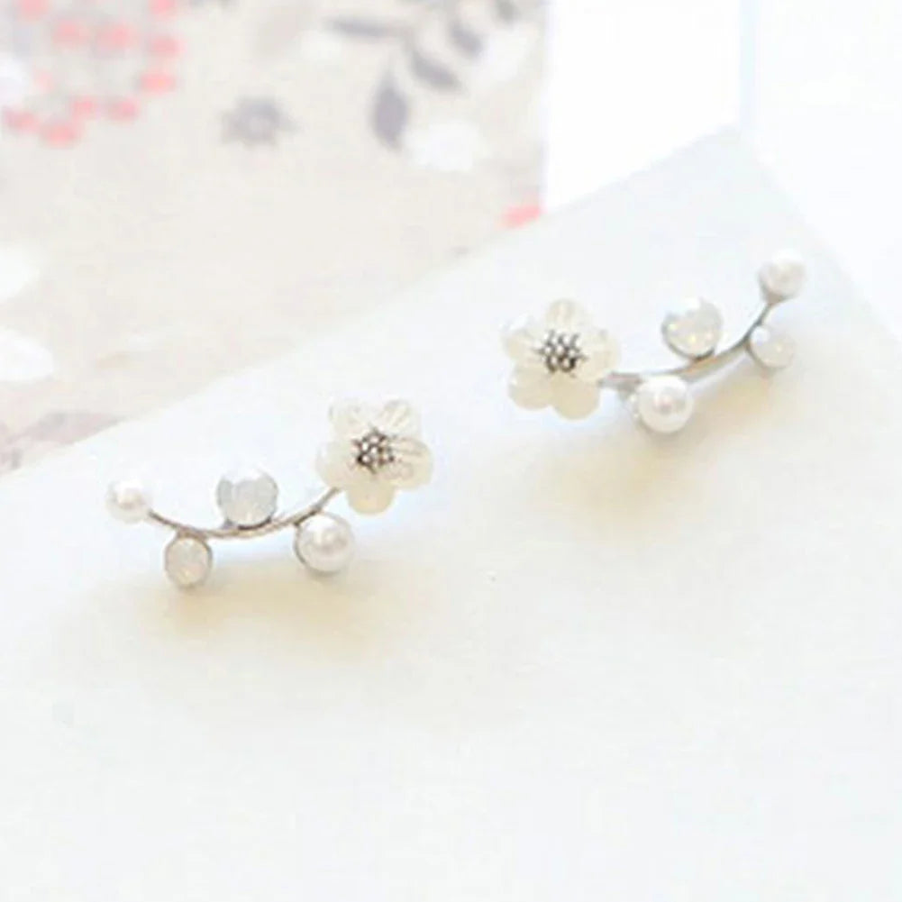 Leaf Flower Earrings