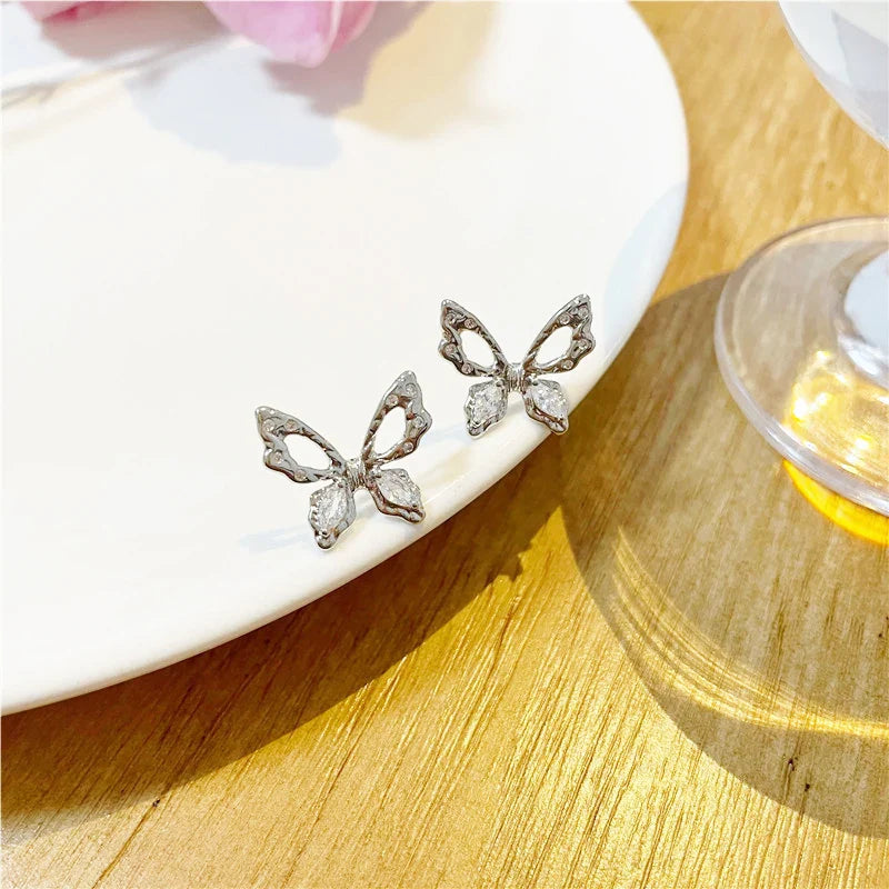 Hollow Butterfly Earrings