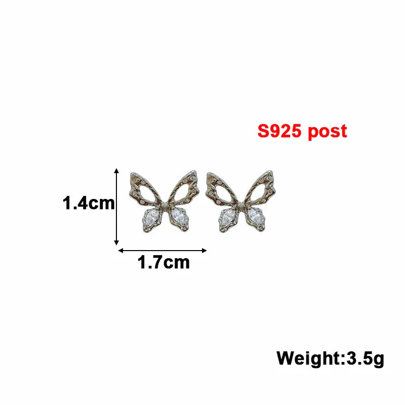 Hollow Butterfly Earrings