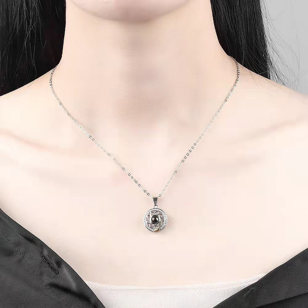 Amore Star Moon Necklace